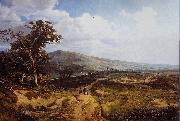 Theodore Fourmois Landscape in the Ardennes oil painting reproduction